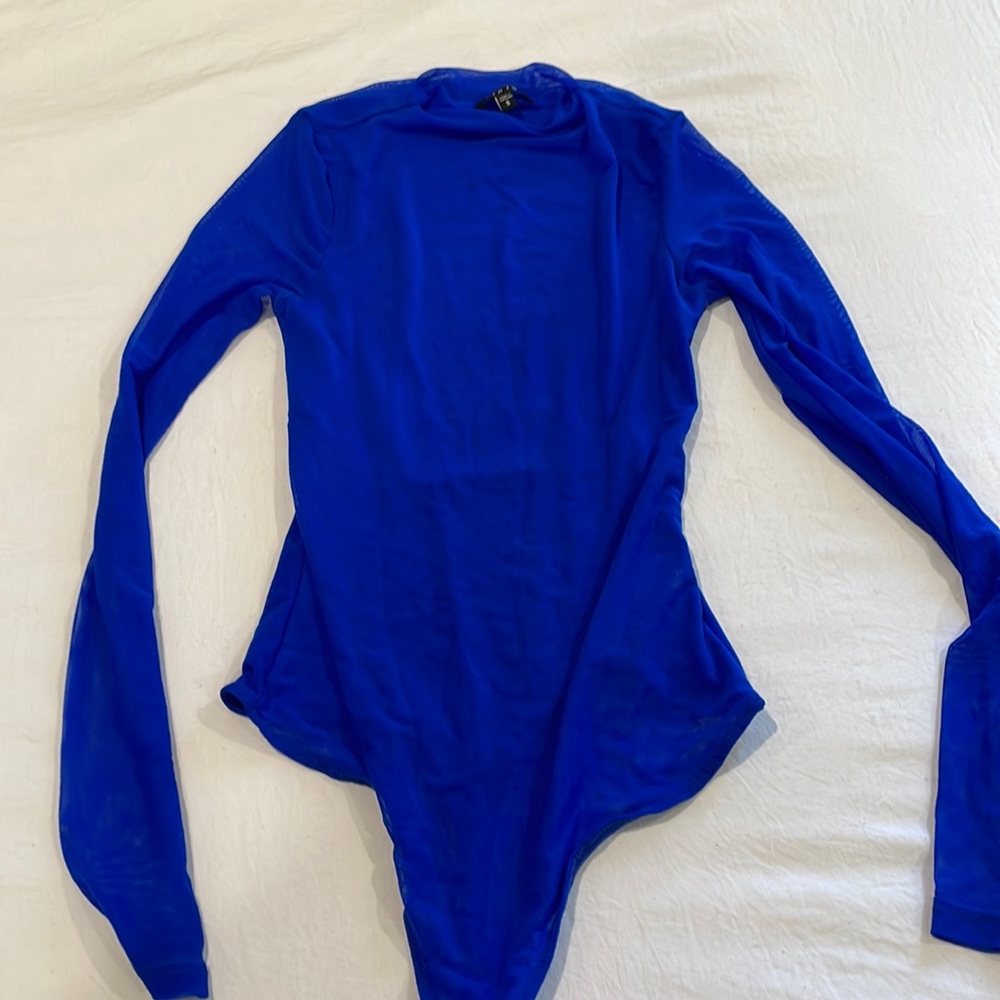 Royal blue bodysuit